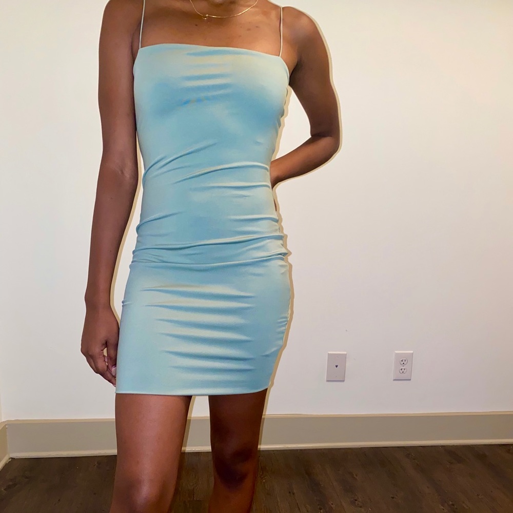 Mint Mini Dress.